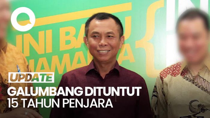 Galumbang Dituntut 15 Tahun Bui dan Denda Rp 1 M di Kasus Korupsi BTS 4G