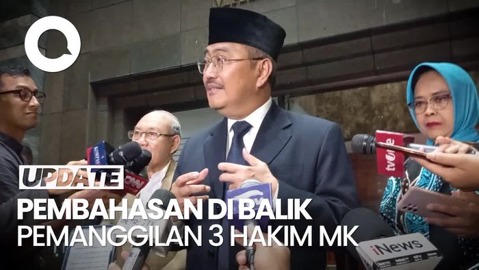 3 Hakim Konstitusi Dipanggil MKMK, Ini yang Dibahas