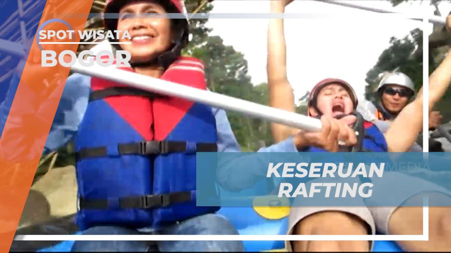 Pacu Adrenalin, Menyusuri Derasnya Jeram Sungai Dengan Rafting, Bogor
