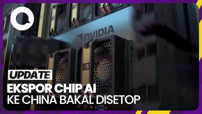 AS Minta Nvidia Setop Ekspor Chip AI ke China