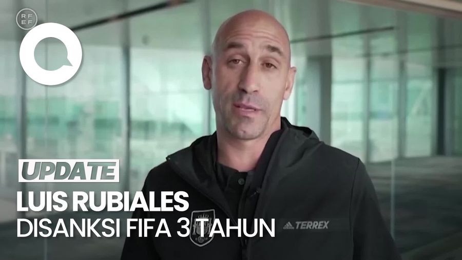 Ciuman ke Hermoso Berbuah Sanksi 3 Tahun dari FIFA untuk Rubiales