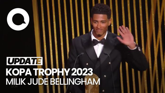 Jude Bellingham Raih Kopa Trophy 2023