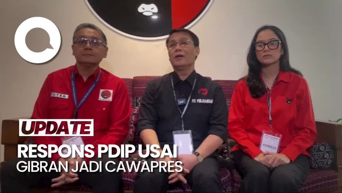 Reaksi PDIP Usai Gibran Jadi Cawapres: Dicap Pembangkang-Mega Ketawa