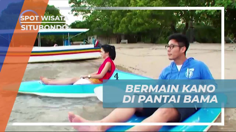 Bermain Kano Menikmati Keindahan Pantai Bama Situbondo