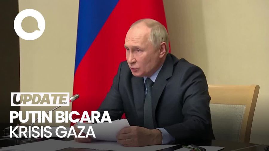 Putin Salahkan Elite AS atas Konflik Israel-Palestina