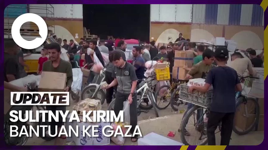 PBB Bicara Sulitnya Kirim Bantuan ke Gaza