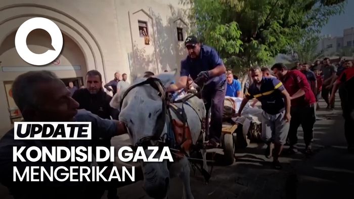 Ngerinya Situasi di Gaza: Ratusan Mayat Berserakan di Jalan