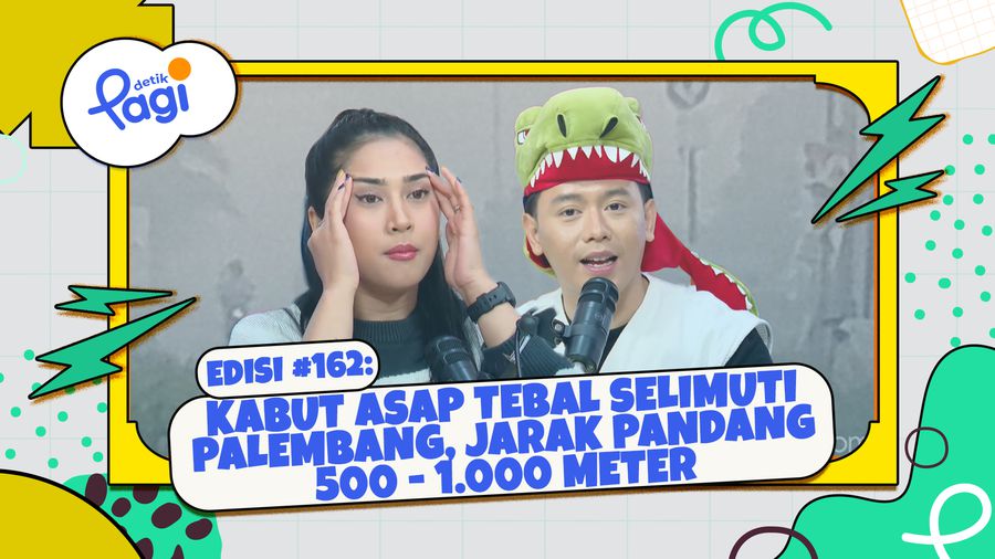 Kabut Asap Tebal Selimuti Palembang, Jarak Pandang 500-1.000 Meter