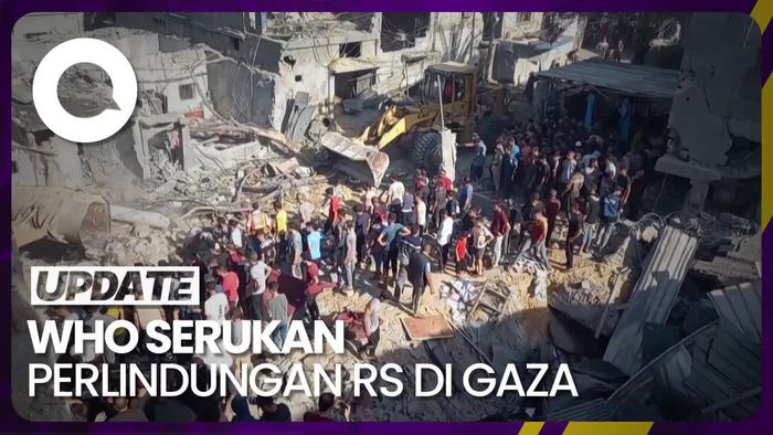 WHO Ungkap RS di Gaza Dapat Ancaman dari Israel