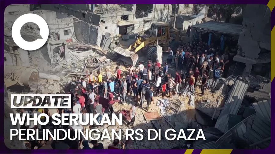 WHO Ungkap RS di Gaza Dapat Ancaman dari Israel