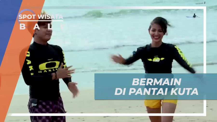 Bermain di Pantai Kuta, Bertemu Peselancar Bali