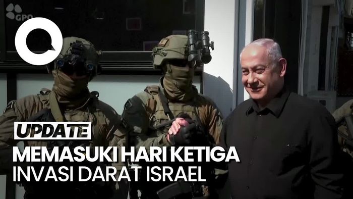Momen Netanyahu Cek Kesiapan Militer Israel Sebelum Serang Gaza