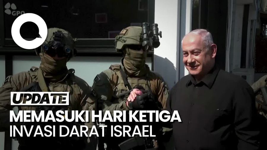 Momen Netanyahu Cek Kesiapan Militer Israel Sebelum Serang Gaza