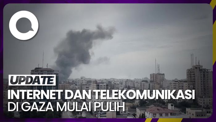 Sempat Lumpuh, Jaringan Telekomunikasi di Gaza Kembali Pulih