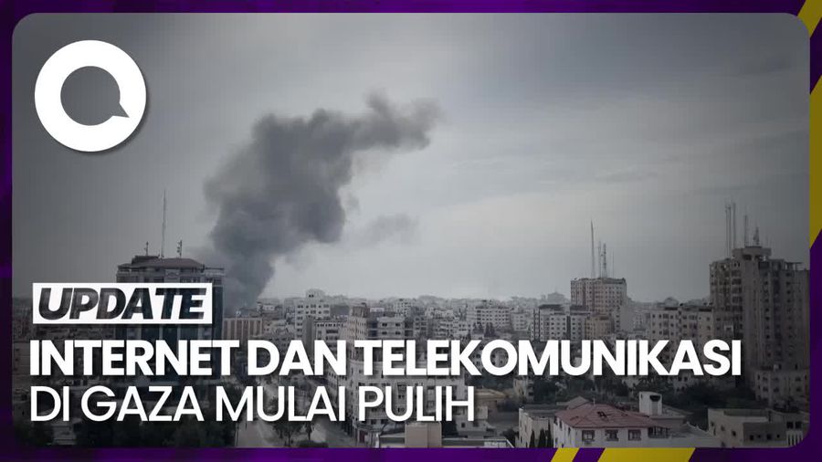 Sempat Lumpuh, Jaringan Telekomunikasi di Gaza Kembali Pulih