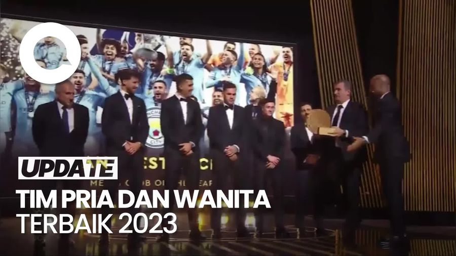 Ballon dOr 2023: Man City Tim Putra Terbaik, Barcelona Tim Putri Terbaik