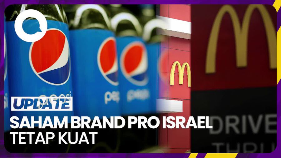 Dukung Israel, Saham McDonalds hingga PepsiCo Menguat