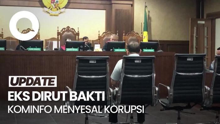 Sesal Eks Dirut Bakti Kominfo Terima Rp 5 M dari Proyek BTS