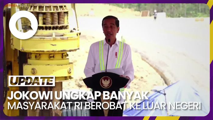 Jokowi: Hampir 2 Juta Masyarakat RI Berobat ke Luar Negeri, Habiskan Rp 100 T