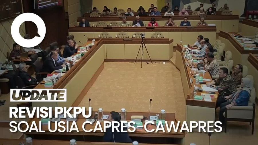 Komisi II DPR Setujui Revisi PKPU soal Usia Capres-Cawapres 