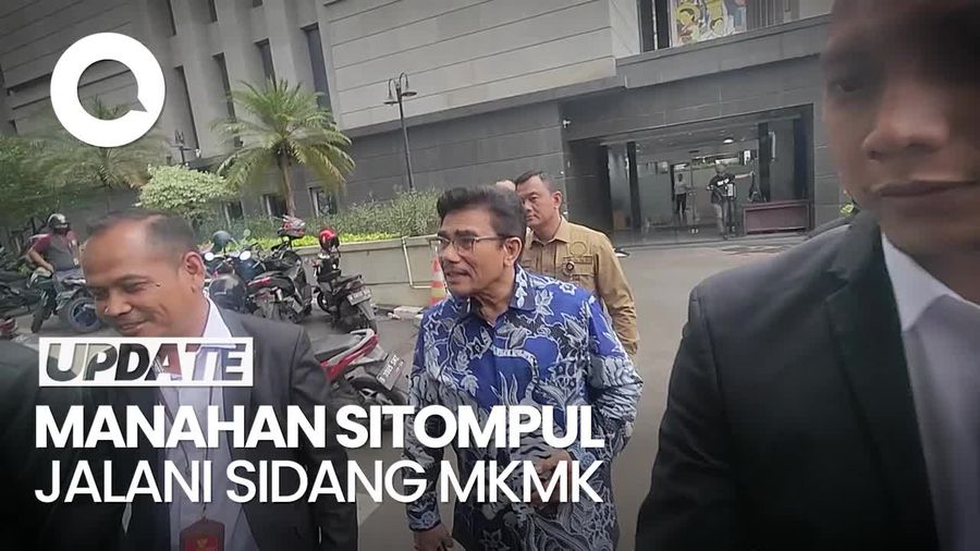 Manahan Sitompul Jalani Sidang MKMK Terkait Dugaan Pelanggaran Etik