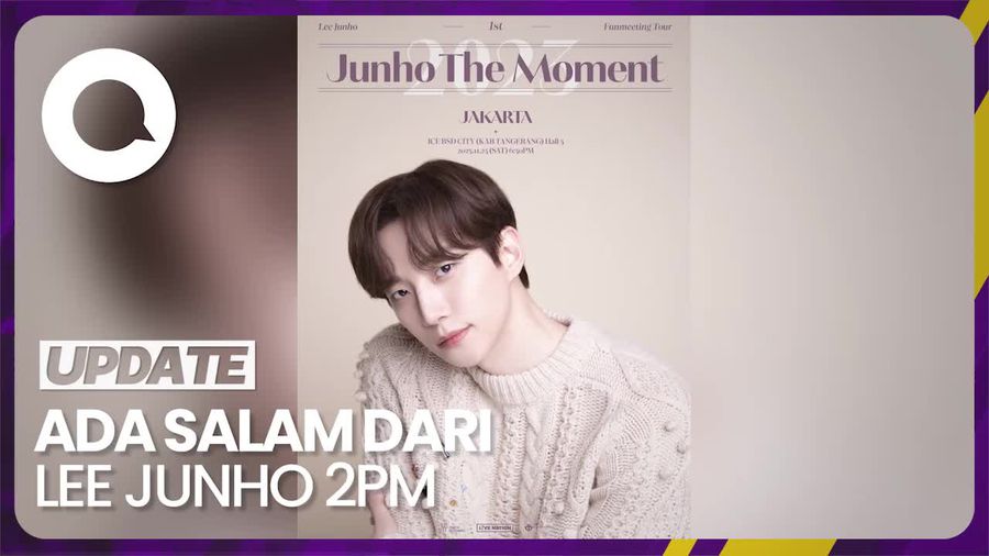 Pesan Lee Junho 2PM untuk Fans Indonesia: Jaga Kesehatan!