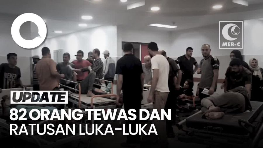 Kesaksian Relawan MER-C Saat Israel Gempur Pasar di Gaza Dekat RS Indonesia