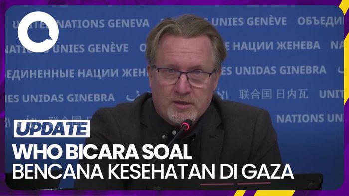 Peringatan WHO soal Bencana Kesehatan Masyarakat di Gaza