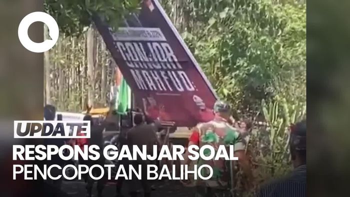 Ganjar soal Pencopotan Balihonya: Kalau Melanggar, Silakan