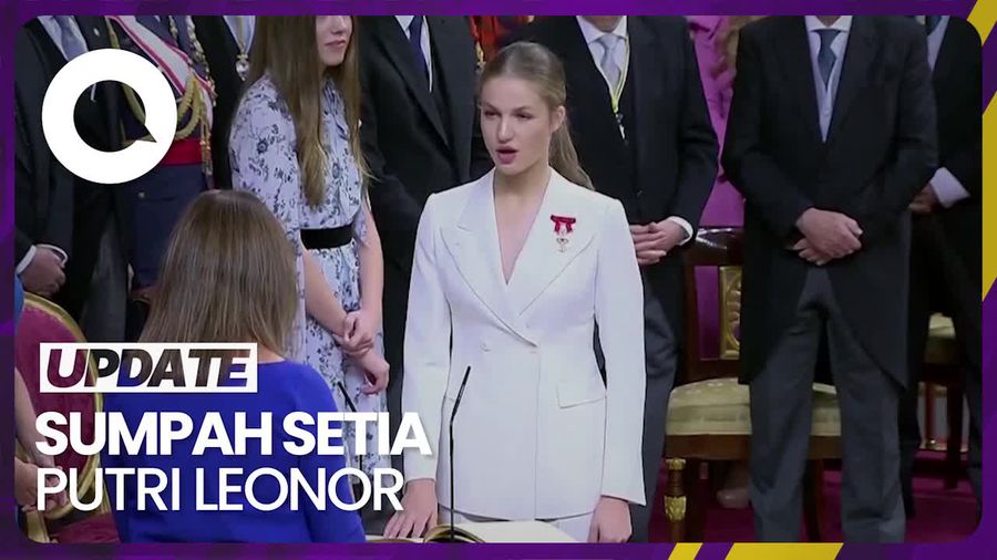 Pesona Putri Leonor Penerus Takhta Kerajaan Spanyol