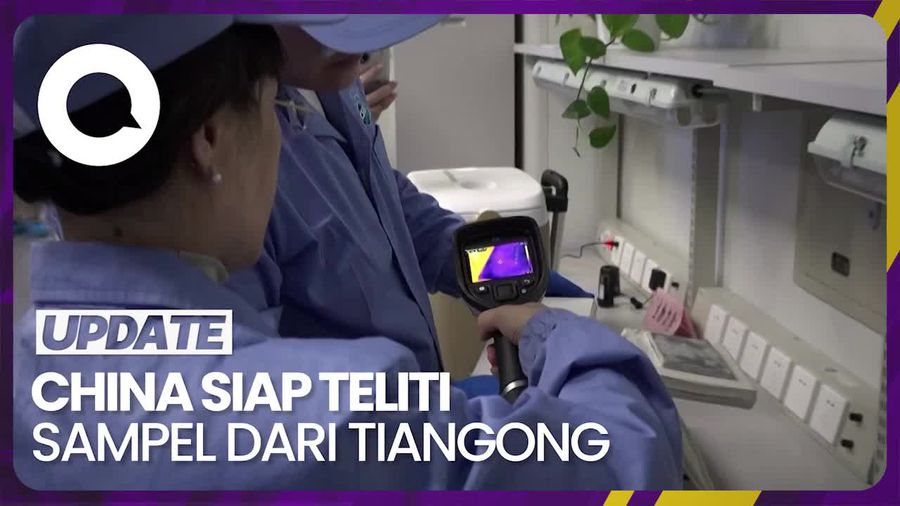 Rencana Penelitian 25 Kg Sampel dari Stasiun Luar Angkasa Tiangong China