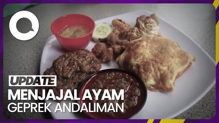Ayam Geprek Sambal Andaliman yang Pedasnya Menggigit