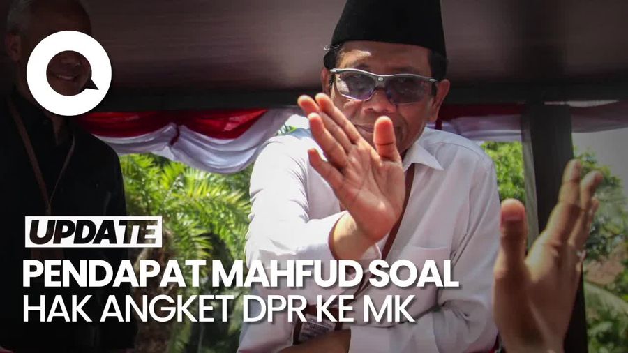 Mahfud Md Mempersilakan DPR Ajukan Hak Angket Terhadap MK