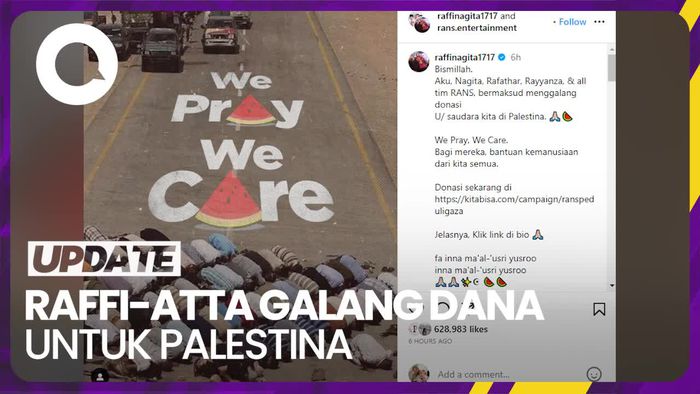 Deretan Artis Indonesia yang Galang Dana untuk Palestina