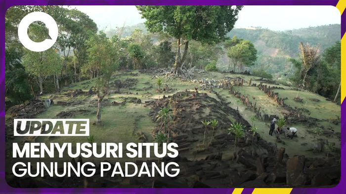 Melihat Lebih Dekat Punden Berundak Situs Gunung Padang