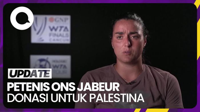 Ons Jabeur Bakal Donasikan Hadiah WTA Finals untuk Palestina