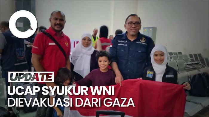 Ucap Syukur 4 WNI Dievakuasi dari Gaza: Alhamdulillah, Terima Kasih!