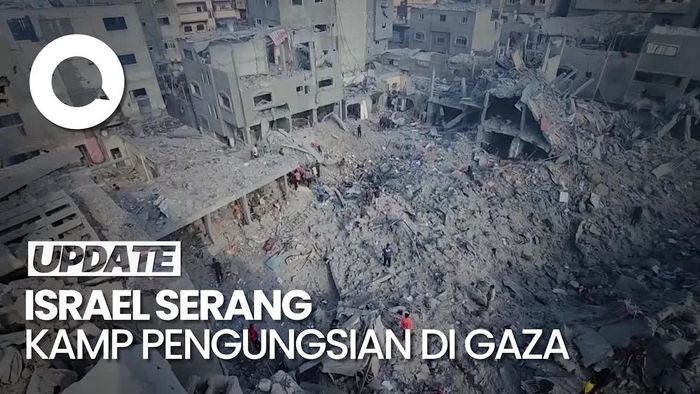Israel Serang Kamp Pengungsian Bureij di Gaza, 15 Orang Tewas