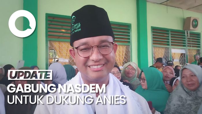 Anies soal Kader Gerindra-Golkar Gabung NasDem: Mereka Ingin Perubahan
