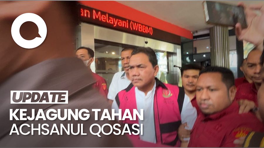 Kejagung Tahan Anggota BPK Achsanul Qosasi Terkait Korupsi BTS 4G