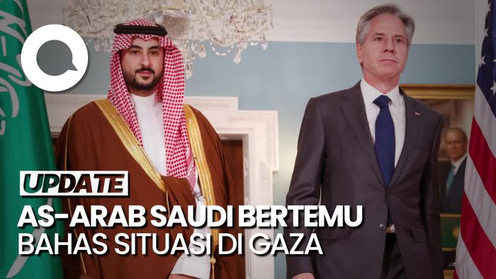 Menhan Arab Saudi Bertemu Menhan AS, Cegah Perang Israel-Hamas Meluas
