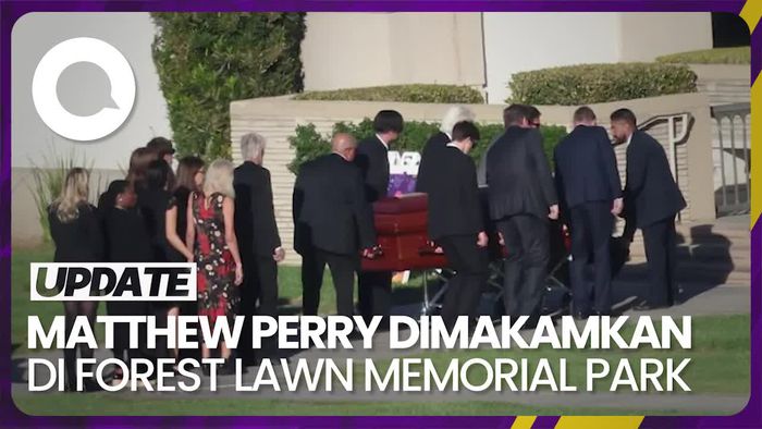 Pemakaman Tertutup Matthew Perry Dihadiri Keluarga-Bintang Friends