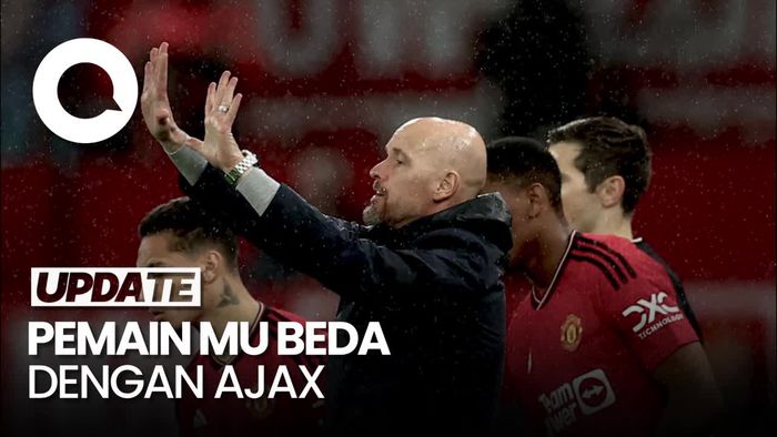 Karena Ten Hag di MU Tak Bisa Main Seperti Ajax