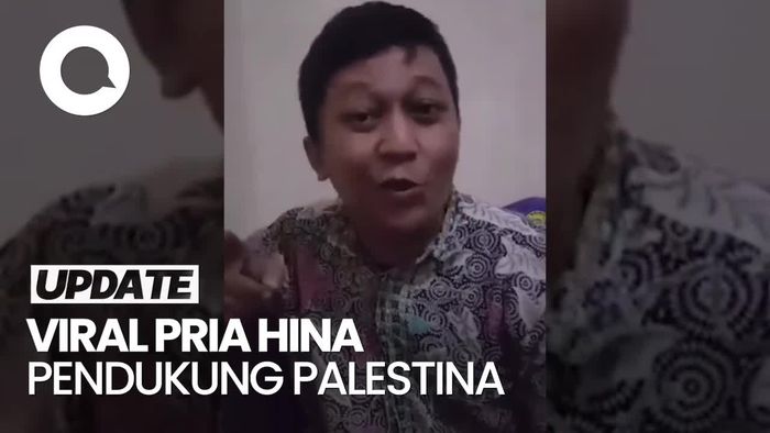 Viral! Pria di Tangerang Hina Pendukung Palestina