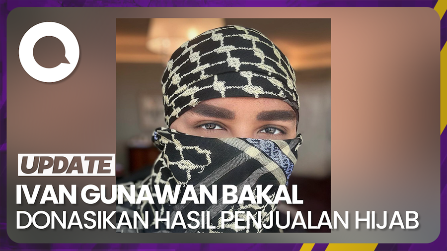 Ivan Gunawan Desain Hijab Gambar Masjid, Hasil Penjualannya Untuk Gaza