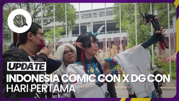 Rangkaian Acara ICC x DG Con 2023 Day 1 yang Banjir Cosplayer