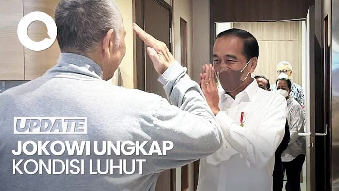 Jokowi Jenguk Luhut di Singapura: Kondisi Beliau Semakin Membaik