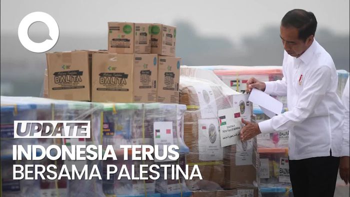Jokowi: Indonesia Terus Bersama Perjuangan Bangsa Palestina!