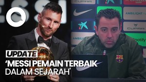 Xavi Sebut Messi Pantas Raih Ballon dOr 2023: No Debate!