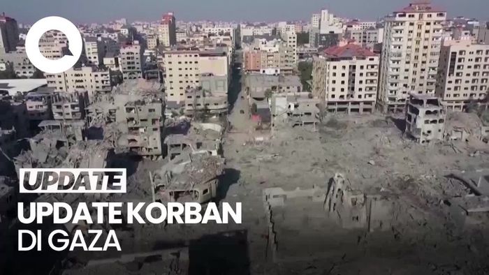 Korban Tewas di Jalur Gaza Capai 9.488 Orang